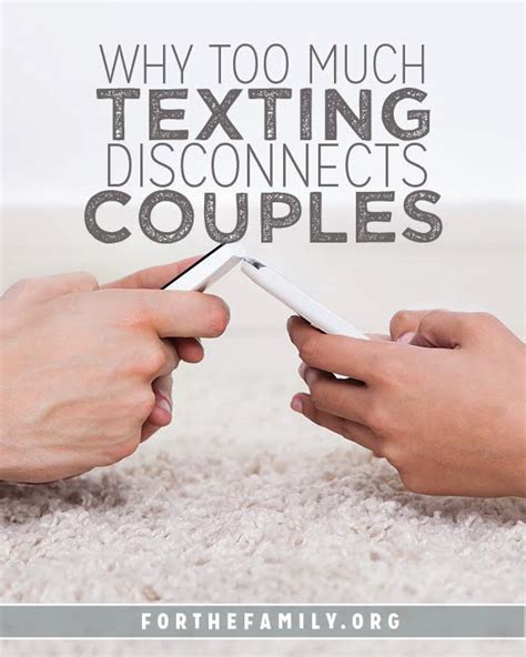 texting too much dating
